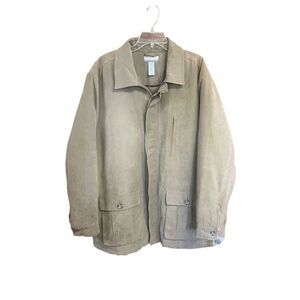 Breakwater  Vintage Men’s Tan Quilted Jacket - Barn Jacket Size XL NWT